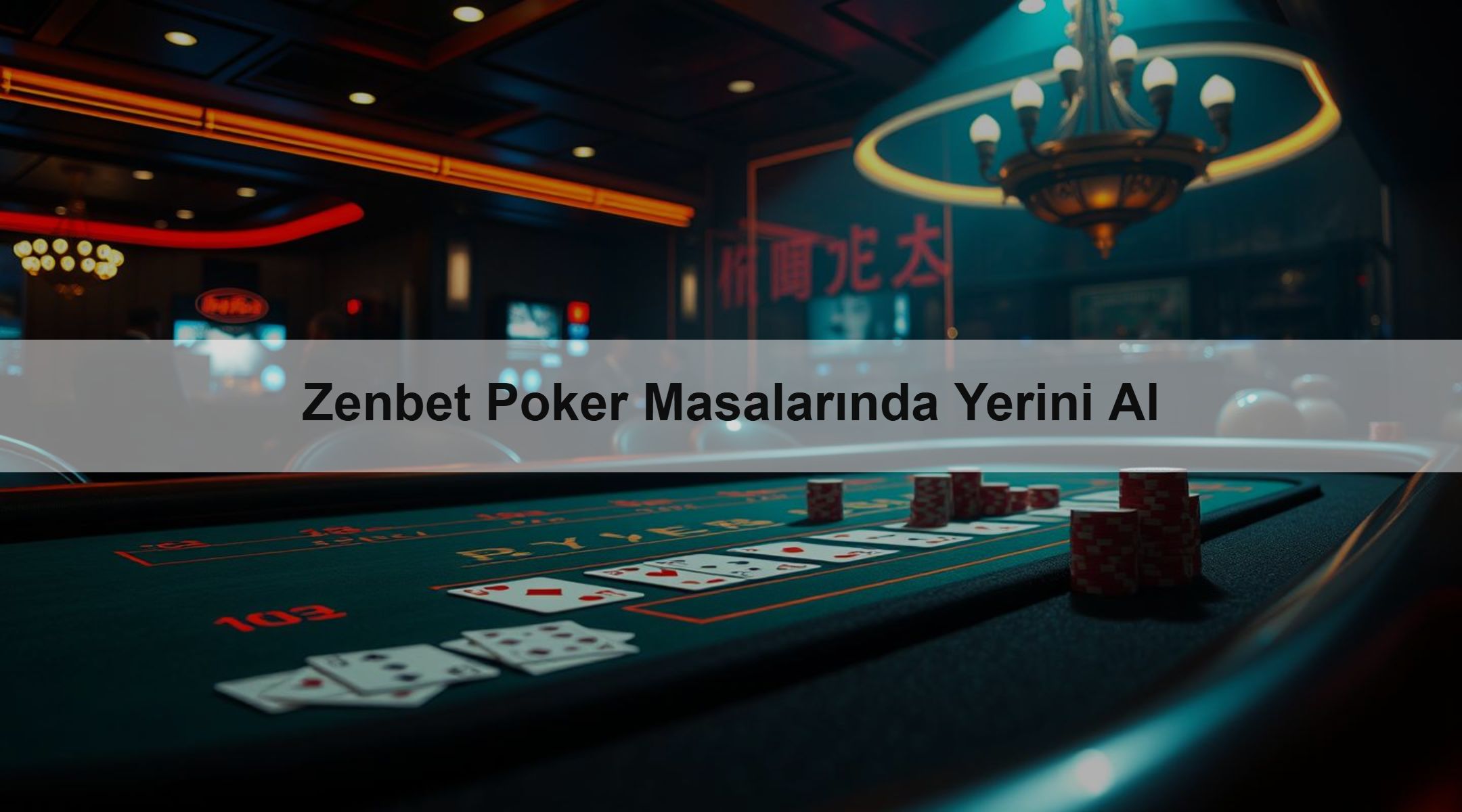Zenbet Poker Masalarında Yerini Al